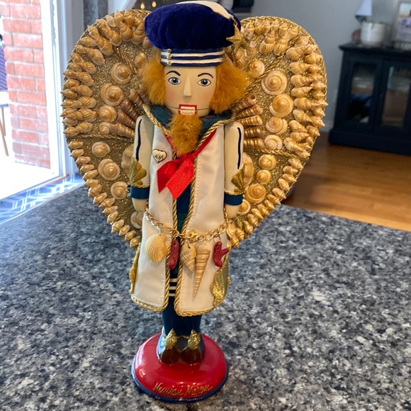 Vintage Neiman Marcus nautical sailor shell Nutcracker - Picture 1 of 7